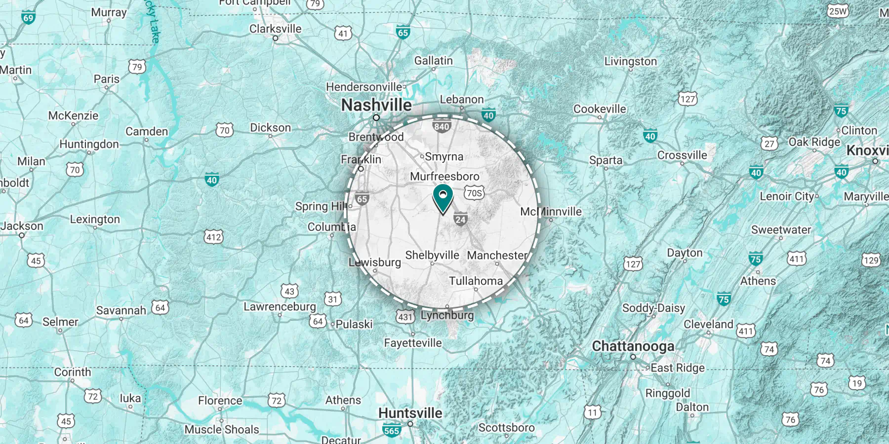 Scotts Septic Tank Service Full Map